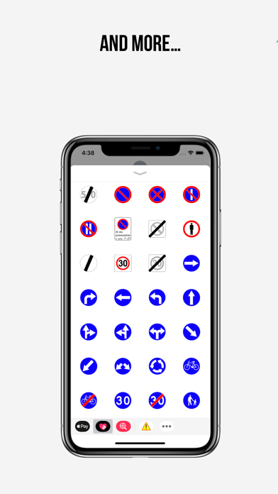 Znaki drogowe naklejki screenshot 4