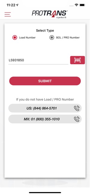 Protrans Driver App