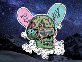 "Riders on the storm" are crazy and the most dangerous snowboarders in the world