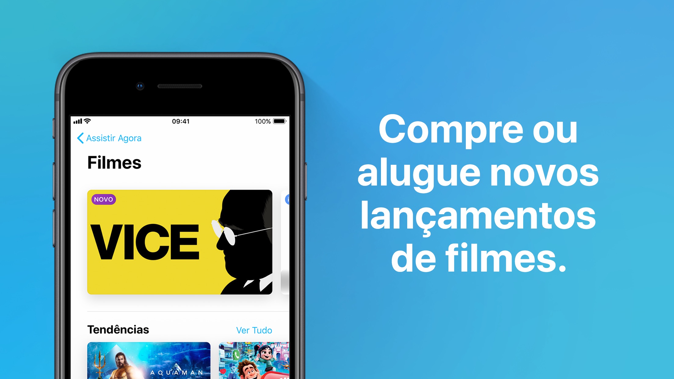 Screenshot do app Apple TV