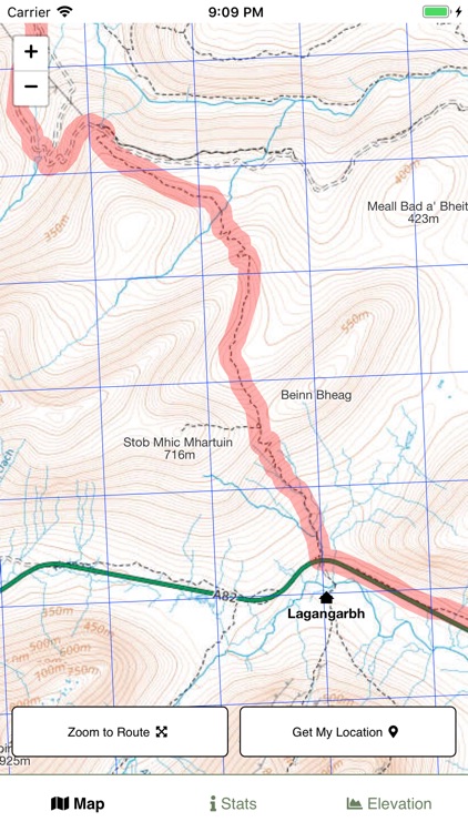 West Highland Way Map