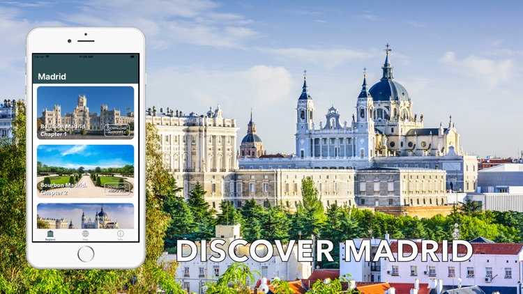 Madrid Travel Audio Guide Map