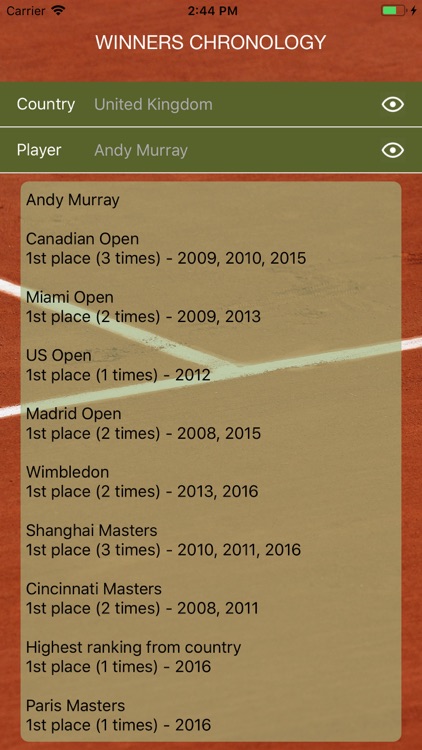 World Tennis Winners: Open Era screenshot-6