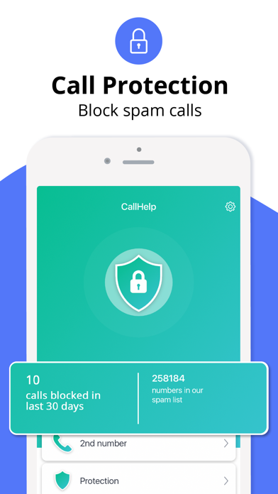 CallHelp: no caller ID block Screenshot 1