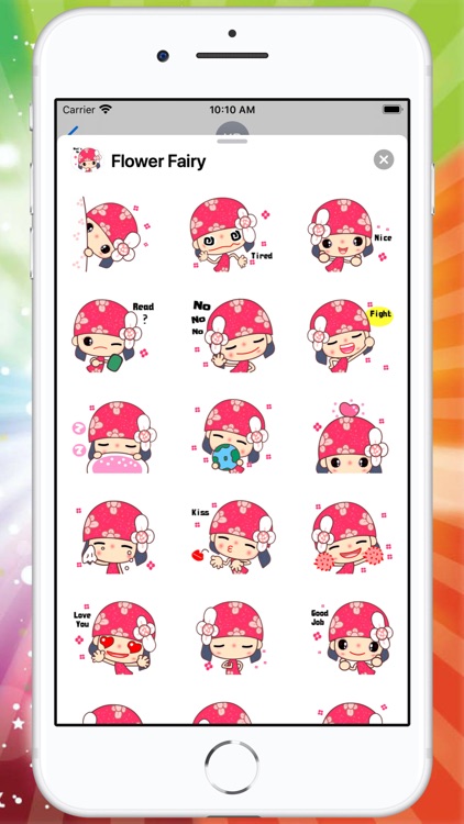 Flower Fairy Stickers