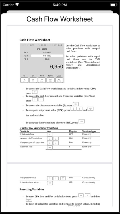 iFinancial Calculator MS screenshot-4