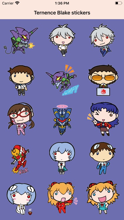 Ternence Blake stickers