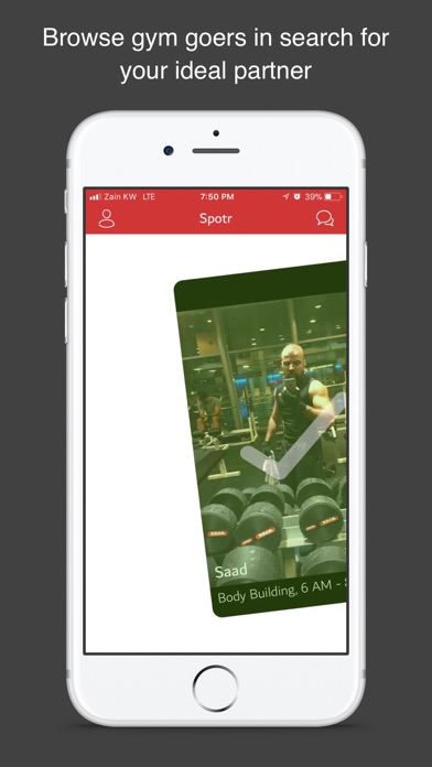SpoTr - Gym Partner Finder screenshot 3