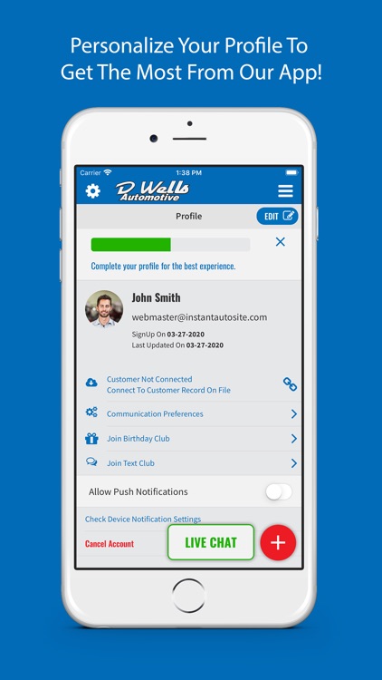 D. Wells Automotive Service