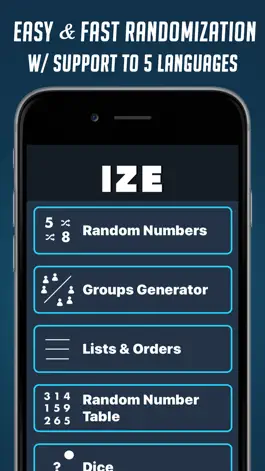 Game screenshot RandomIZE: Randomization Tool mod apk