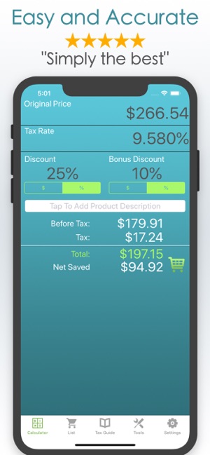 Discount Calculator PRO % SALE(圖1)-速報App