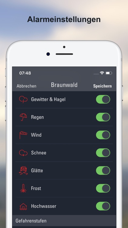Wettervorhersagen Schweiz screenshot-4