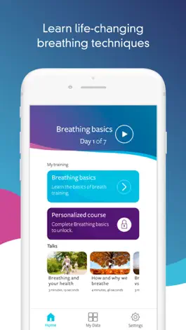 Game screenshot breathesimple: breath training mod apk