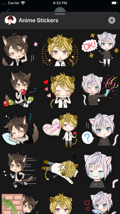 iStickers: Anime Stickers screenshot-6