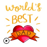 Happy Fathers Day Sticker Gifs