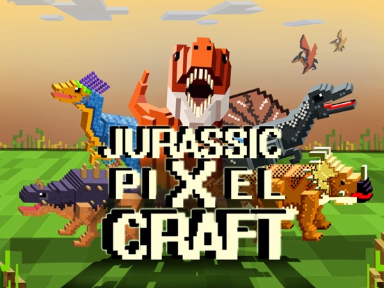 Игра Jurassic Pixel Dinosaur Craft