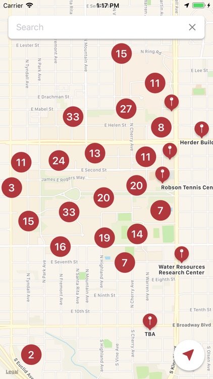 Arizona Campus Maps