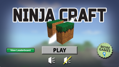 How to cancel & delete Ninja Craft - Slash The Flying Blocks from iphone & ipad 2