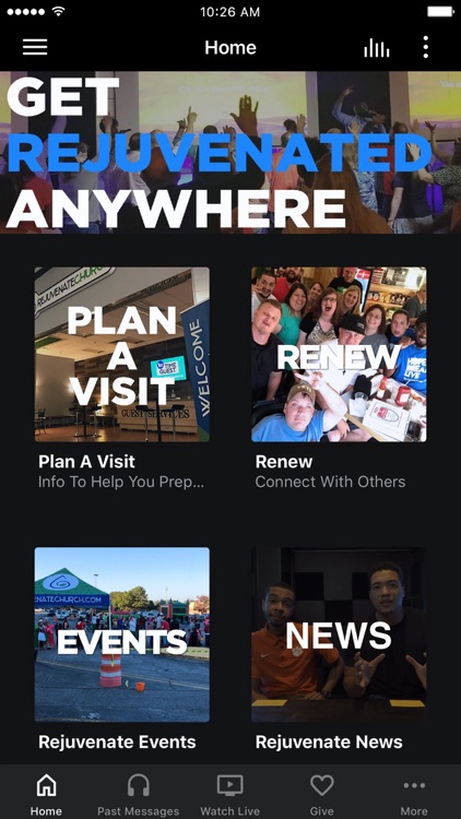 Rejuvenate Church App