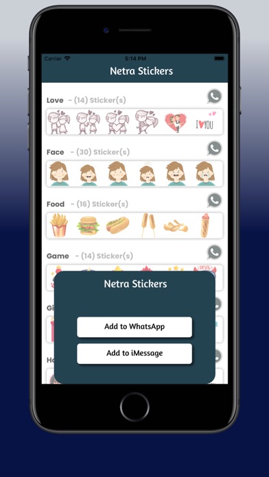 Netra Stickers screenshot 2
