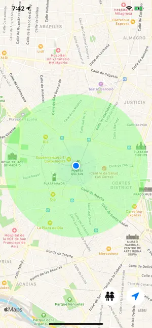 Captura de Pantalla 2 1hour1km iphone