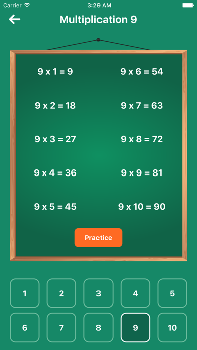 Smart Multiplication Table screenshot 2