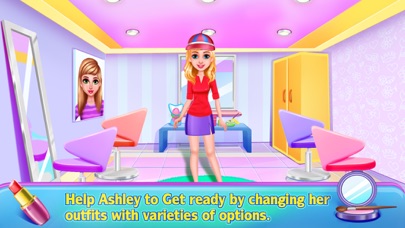 Ashleys Beauty Salon Dressup screenshot 3