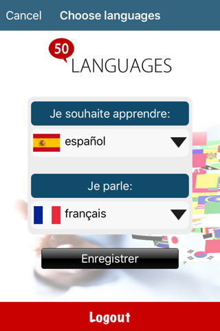 50 languages screenshot 2
