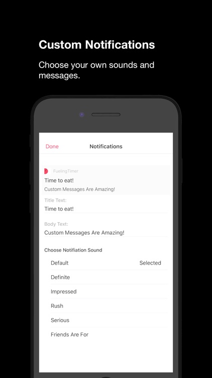 Fueling Timer