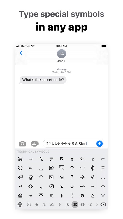 UniChar — Unicode Keyboard