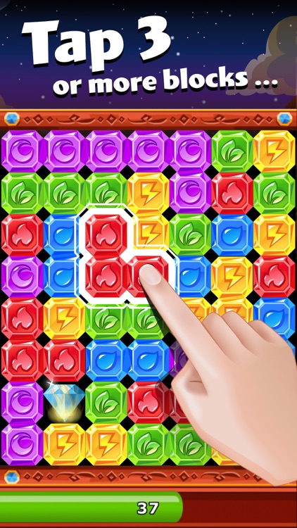 Diamond Dash: Gem Puzzle Game screenshot-0