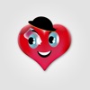 Hot Hearts Emoticons