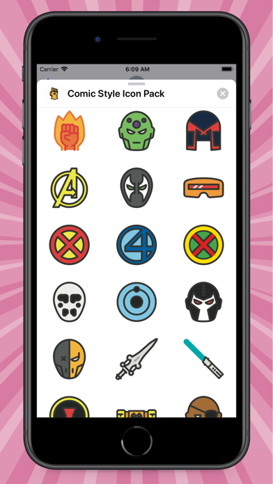 Comic Style Icon Pack screenshot 3