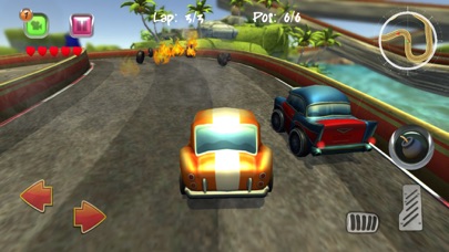 screenshot of Cartoon Super Racer 1