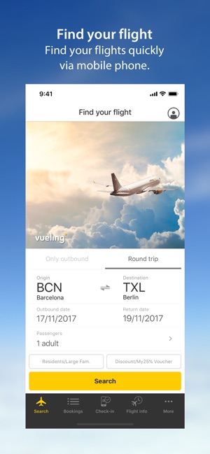 Vueling Airlines-Cheap Flights(圖1)-速報App