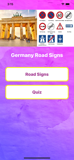 Germany Road Signs