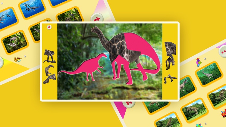 Dinosaur jigsaw puzzles games