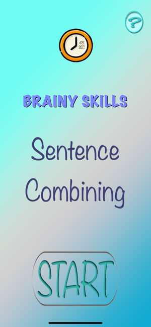 Brainy Skills Sentence Combine