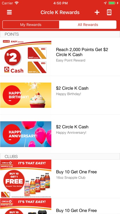 CIRCLE K Rewards screenshot-3
