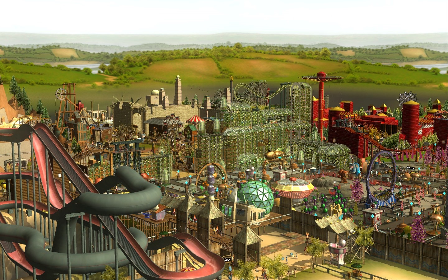 Screenshot do app RollerCoaster Tycoon® 3