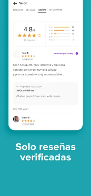 Captura 5 Booksy para clientes iphone