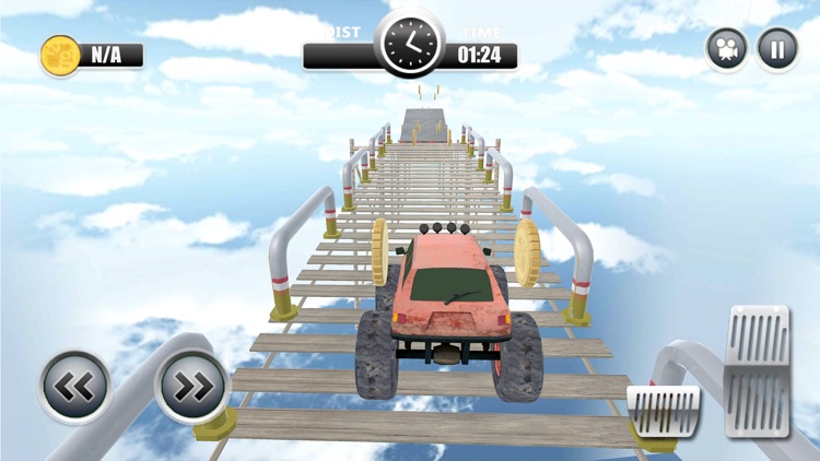 Impossible Road Monster Truck screenshot-5