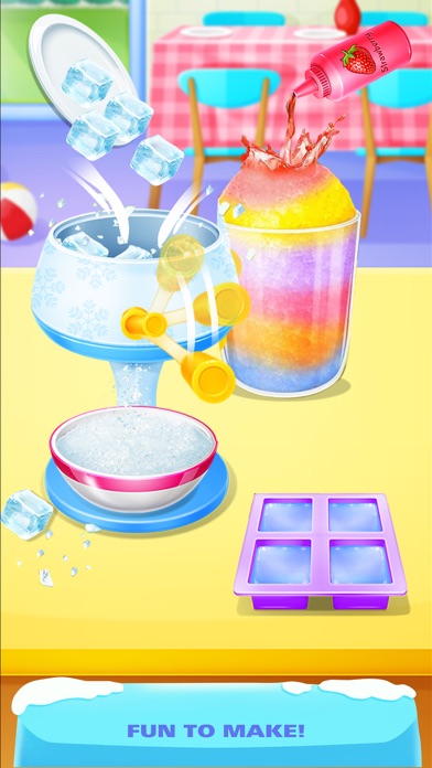 How to cancel & delete Summer Frozen Snow Cone Maker - Homemade Food Fun from iphone & ipad 3