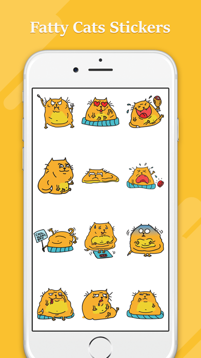 Fat Cat Emojis screenshot 3
