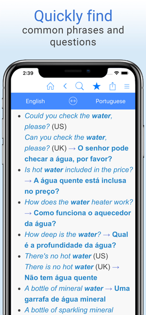 English+Portuguese Dictionary(圖3)-速報App