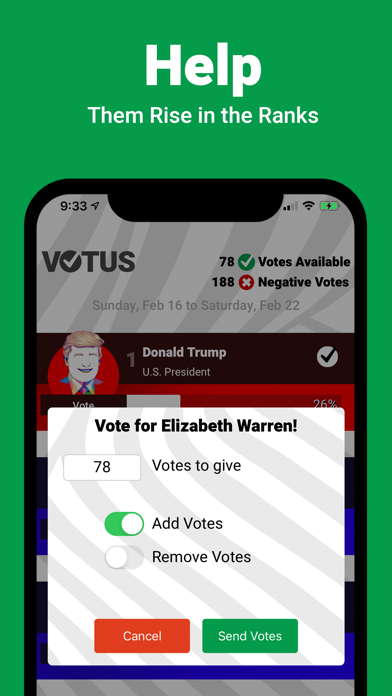 VOTUS - Vote for Social Change screenshot 2