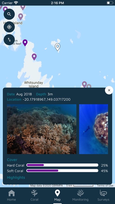 Coral Whitsundays screenshot 4