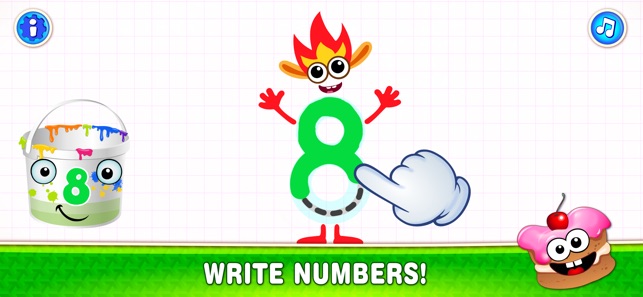 Bini 123 Counting Games 4 Kids(圖3)-速報App