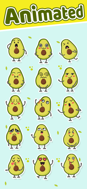 Avocado: Animated Stickers(圖2)-速報App