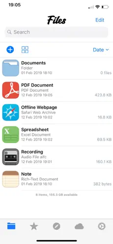 Captura de Pantalla 1 File Manager & Browser iphone